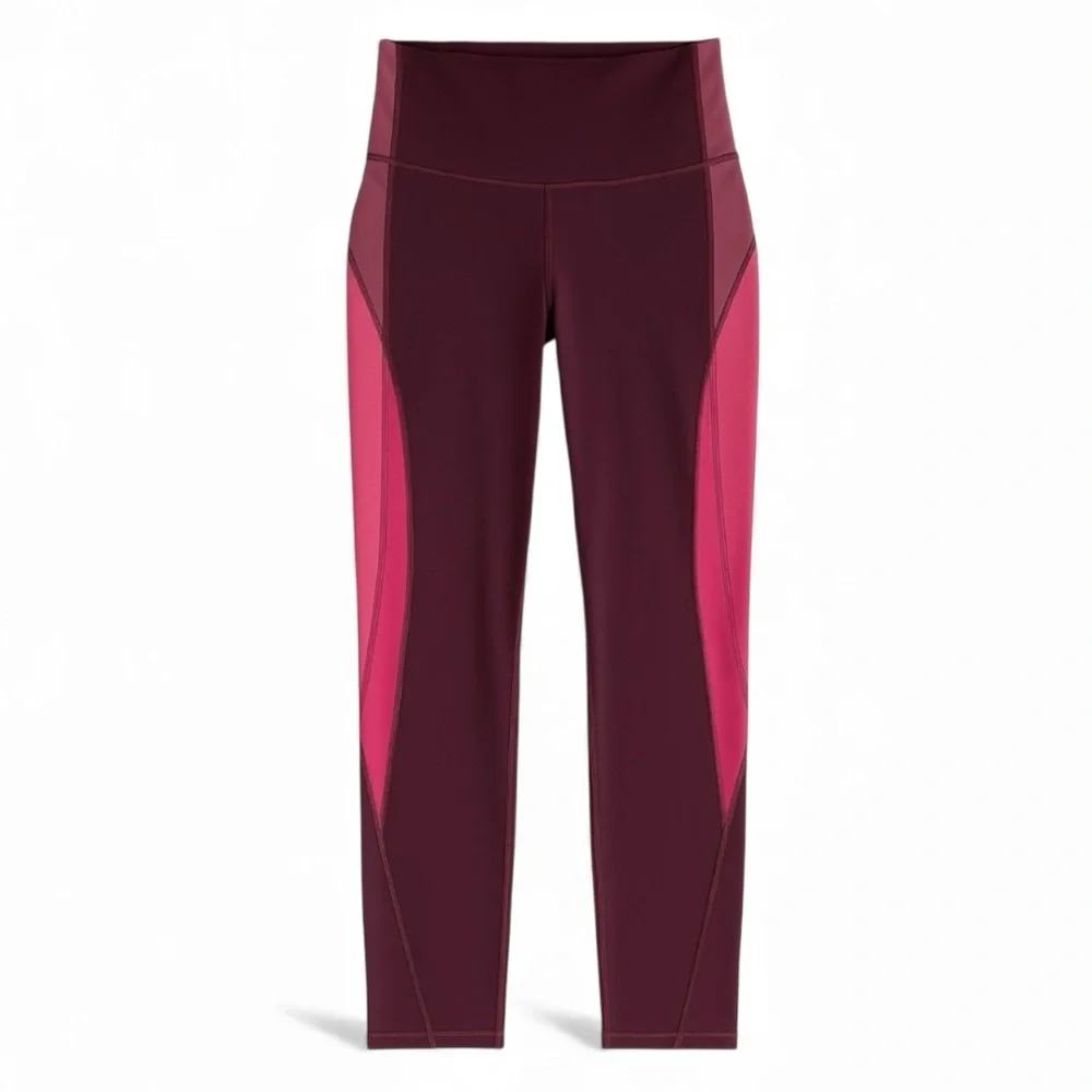 Lululemon High Waist Leggings Colour Me Ombre Running Workout Gym Pink Size 6